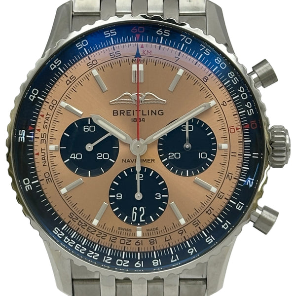ブライトリング BREITLING ナビタイマー8 B01 クロノグラフ 43 AB0138 カッパー ステンレススチール 自動巻き メンズ 腕時計 ブライトリング BREITLING ナビタイマー8 B01 クロノグラフ 43 AB0138