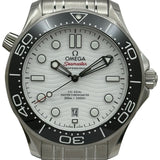 オメガ OMEGA シーマスターダイバー300Mコーアクシャル マスタークロノメーター 210.30.42.20.04.001 ホワイト ステンレススチール 自動巻き メンズ 腕時計