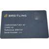 ブライトリング BREITLING クロノマット B01 42mm EB0134 グレー チタン 自動巻き メンズ 腕時計