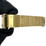 カルティエ Cartier サントス オクタゴン LM 2965 ブラック ゴールド 自動巻き メンズ 腕時計