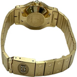 カルティエ Cartier サントス オクタゴン LM 2965 ブラック ゴールド 自動巻き メンズ 腕時計