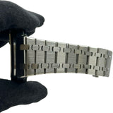 オーデマ・ピゲ AUDEMARS PIGUET ロイヤルオーク クロノグラフ 26331ST.OO.1220ST.02 ブラック ステンレススチール 自動巻き メンズ 腕時計