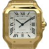 カルティエ Cartier サントス ドゥカルティエ LM WGSA0029 ホワイト ゴールド 自動巻き メンズ 腕時計