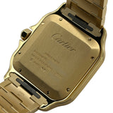 カルティエ Cartier サントス ドゥカルティエ LM WGSA0029 ホワイト ゴールド 自動巻き メンズ 腕時計