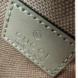 グッチ GUCCI スーパーミニボストンバッグ 795054 ベージュ GGシャドウキャンバス/レザー レディース ショルダーバッグ
