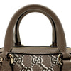 グッチ GUCCI スーパーミニボストンバッグ 795054 ベージュ GGシャドウキャンバス/レザー レディース ショルダーバッグ