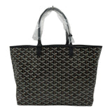 ゴヤール GOYARD サンルイPM ブラック ゴヤールディンキャンバス/レザー レディース トートバッグ