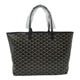ゴヤール GOYARD サンルイPM ブラック ゴヤールディンキャンバス/レザー レディース トートバッグ