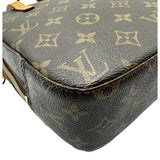 ルイ・ヴィトン LOUIS VUITTON スポンティーニ M47500 ブラウン モノグラム/レザー レディース ショルダーバッグ