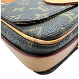 ルイ・ヴィトン LOUIS VUITTON カルトシエールPM M51254 ブラウン モノグラム/レザー レディース ショルダーバッグ