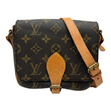 ルイ・ヴィトン LOUIS VUITTON カルトシエールPM M51254 ブラウン モノグラム/レザー レディース ショルダーバッグ