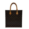 ルイ・ヴィトン LOUIS VUITTON サックプラPM M40806 ブラウン モノグラム/レザー レディース ショルダーバッグ
