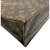 ルイ・ヴィトン LOUIS VUITTON サックプラPM M40806 ブラウン モノグラム/レザー レディース ショルダーバッグ
