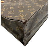 ルイ・ヴィトン LOUIS VUITTON サックプラPM M40806 ブラウン モノグラム/レザー レディース ショルダーバッグ