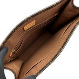 ルイ・ヴィトン LOUIS VUITTON サックプラPM M40806 ブラウン モノグラム/レザー レディース ショルダーバッグ