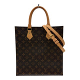 ルイ・ヴィトン LOUIS VUITTON サックプラPM M40806 ブラウン モノグラム/レザー レディース ショルダーバッグ