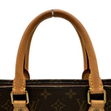 ルイ・ヴィトン LOUIS VUITTON サックプラPM M40806 ブラウン モノグラム/レザー レディース ショルダーバッグ