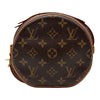 ルイ・ヴィトン LOUIS VUITTON ポワット・シャポー・スープルPM M45578 ブラウン モノグラム/レザー レディース ショルダーバッグ