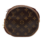 ルイ・ヴィトン LOUIS VUITTON ポワット・シャポー・スープルPM M45578 ブラウン モノグラム/レザー レディース ショルダーバッグ