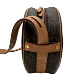 ルイ・ヴィトン LOUIS VUITTON ポワット・シャポー・スープルPM M45578 ブラウン モノグラム/レザー レディース ショルダーバッグ