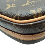 ルイ・ヴィトン LOUIS VUITTON ポワット・シャポー・スープルPM M45578 ブラウン モノグラム/レザー レディース ショルダーバッグ