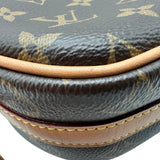 ルイ・ヴィトン LOUIS VUITTON ポワット・シャポー・スープルPM M45578 ブラウン モノグラム/レザー レディース ショルダーバッグ