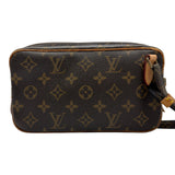 ルイ・ヴィトン LOUIS VUITTON ポシェット・マルリーバンドリエール M51828 ブラウン モノグラム/レザー レディース ショルダーバッグ