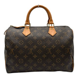 ルイ・ヴィトン LOUIS VUITTON スピーディ30 M41526 ブラウン モノグラム/レザー レディース ボストンバッグ