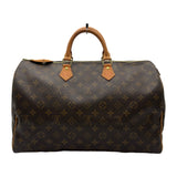 ルイ・ヴィトン LOUIS VUITTON スピーディ40 M41522 ブラウン モノグラム/レザー レディース ボストンバッグ