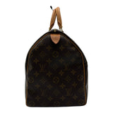ルイ・ヴィトン LOUIS VUITTON スピーディ40 M41522 ブラウン モノグラム/レザー レディース ボストンバッグ
