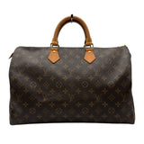 ルイ・ヴィトン LOUIS VUITTON スピーディ40 M41522 ブラウン モノグラム/レザー レディース ボストンバッグ
