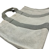 エルメス HERMES ニューフールトゥMM グレー キャンバス ユニセックス トートバッグ