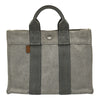 エルメス HERMES ニューフールトゥトートPM アイボリー トワル レディース トートバッグ