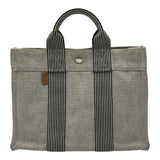 エルメス HERMES ニューフールトゥトートPM アイボリー トワル レディース トートバッグ