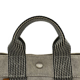 エルメス HERMES ニューフールトゥトートPM アイボリー トワル レディース トートバッグ
