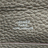 エルメス HERMES ヴィドポッシュ B刻印 エトゥープ シルバー金具 トゴ レディース ショルダーバッグ