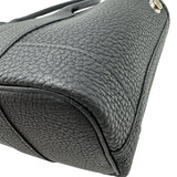 エルメス HERMES ネオガーデン23 K刻 ブラック シルバー金具 ネゴンダ レディース ハンドバッグ