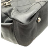 シャネル CHANEL パリビアリッツトートGM A34210 11番台 ブラック シルバー金具 コーティングキャンバス/レザー レディース トートバッグ