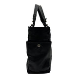 シャネル CHANEL パリビアリッツトートGM A34210 11番台 ブラック シルバー金具 コーティングキャンバス/レザー レディース トートバッグ