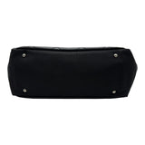 シャネル CHANEL パリビアリッツトートGM A34210 11番台 ブラック シルバー金具 コーティングキャンバス/レザー レディース トートバッグ