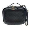シャネル CHANEL マトラッセ カメラバッグ A11977 2番台 ブラック カーフ レディース ショルダーバッグ