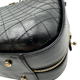 シャネル CHANEL マトラッセ カメラバッグ A11977 2番台 ブラック カーフ レディース ショルダーバッグ