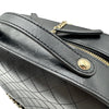 シャネル CHANEL マトラッセ カメラバッグ A11977 2番台 ブラック カーフ レディース ショルダーバッグ