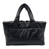 シャネル CHANEL コココクーントートMM A48611 12番台 ブラック ナイロン/レザー レディース トートバッグ