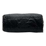 シャネル CHANEL コココクーントートMM A48611 12番台 ブラック ナイロン/レザー レディース トートバッグ