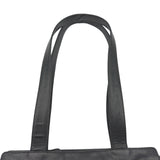 シャネル CHANEL ロゴマーク トートバッグ 5番台 ブラック ゴールド金具 カーフ レディース ショルダーバッグ