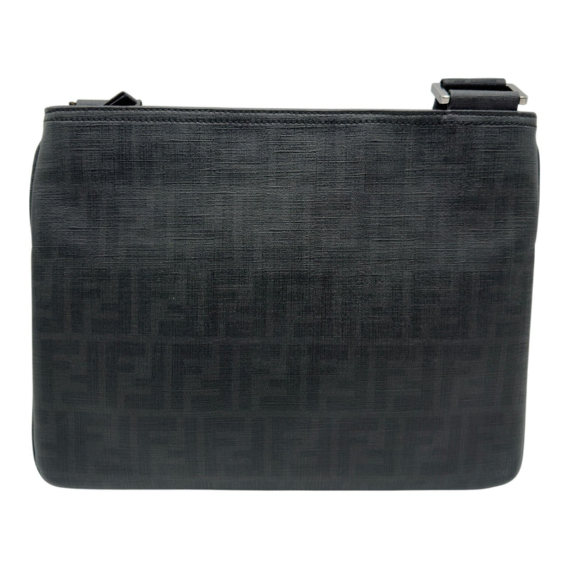 フェンディ FENDI ズッカ柄 ショルダーバッグ 7VA247 ブラック PVC