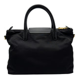 プラダ PRADA サフィアーノ 2WAYバッグ BN2541 ブラック ナイロン/サフィアーノレザー レディース ショルダーバッグ