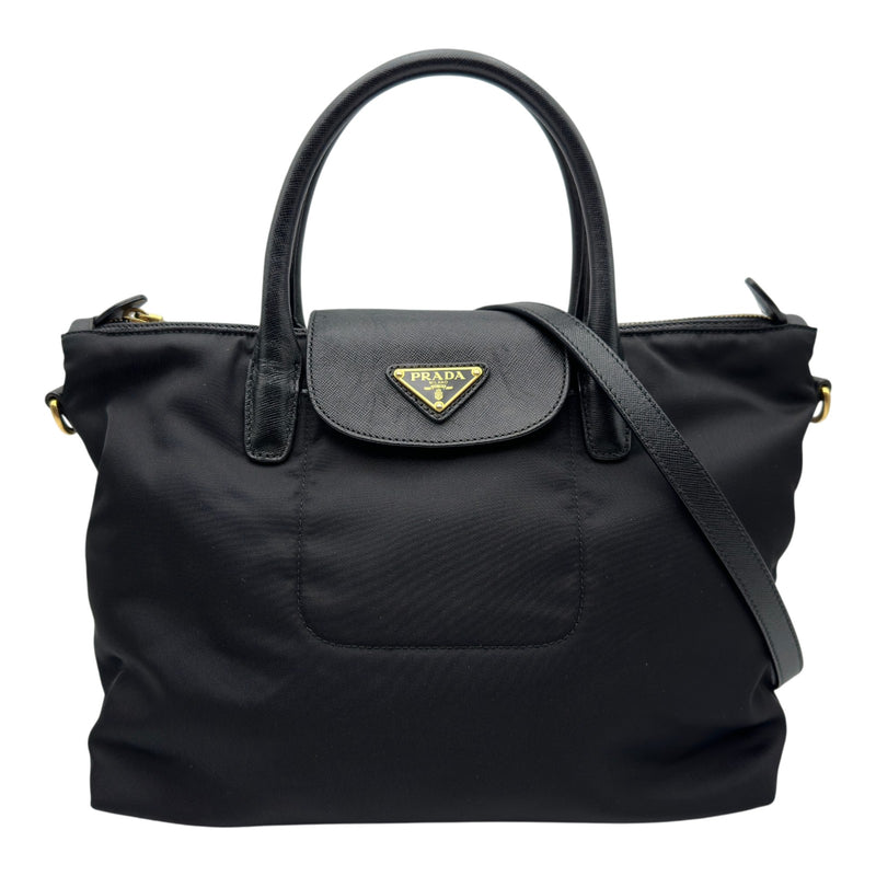 プラダ PRADA サフィアーノ 2WAYバッグ BN2541 ブラック ナイロン