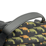 プラダ PRADA ドローストリング バックパック VZ0066 ブラック/カーキ ナイロン メンズ リュック デイパック